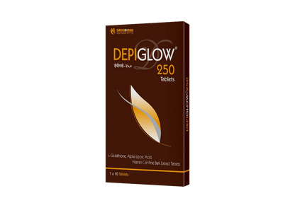 Depiglow 250 tablet glutathione tab, 10Tab