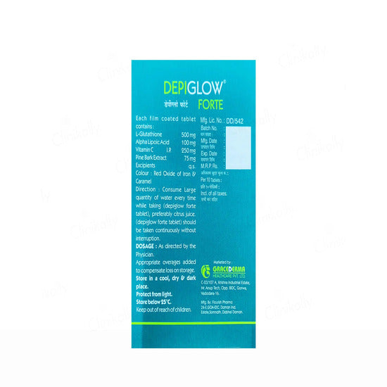 Depiglow Forte TAB (10 Tab)
