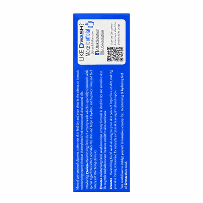 DWash Moisturising Facial Wash For Dry Skin
