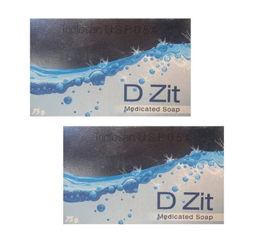 D-ZIT Soap ( 75 GM ) ( PACK OF 2 )