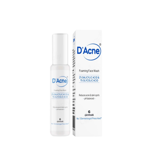 D Acne Foaming Face Wash, 60ml