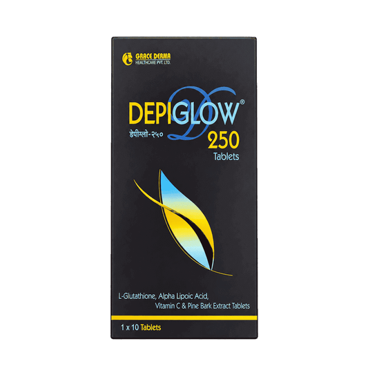 Depiglow 250 tablet glutathione tab 10Tab