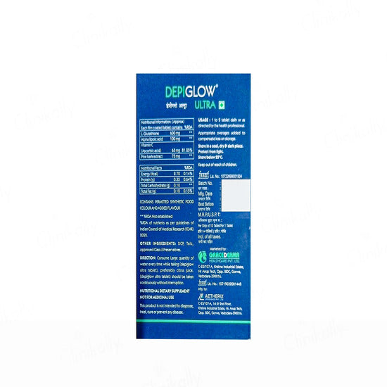 Depiglow Ultra Tab (10 tab)
