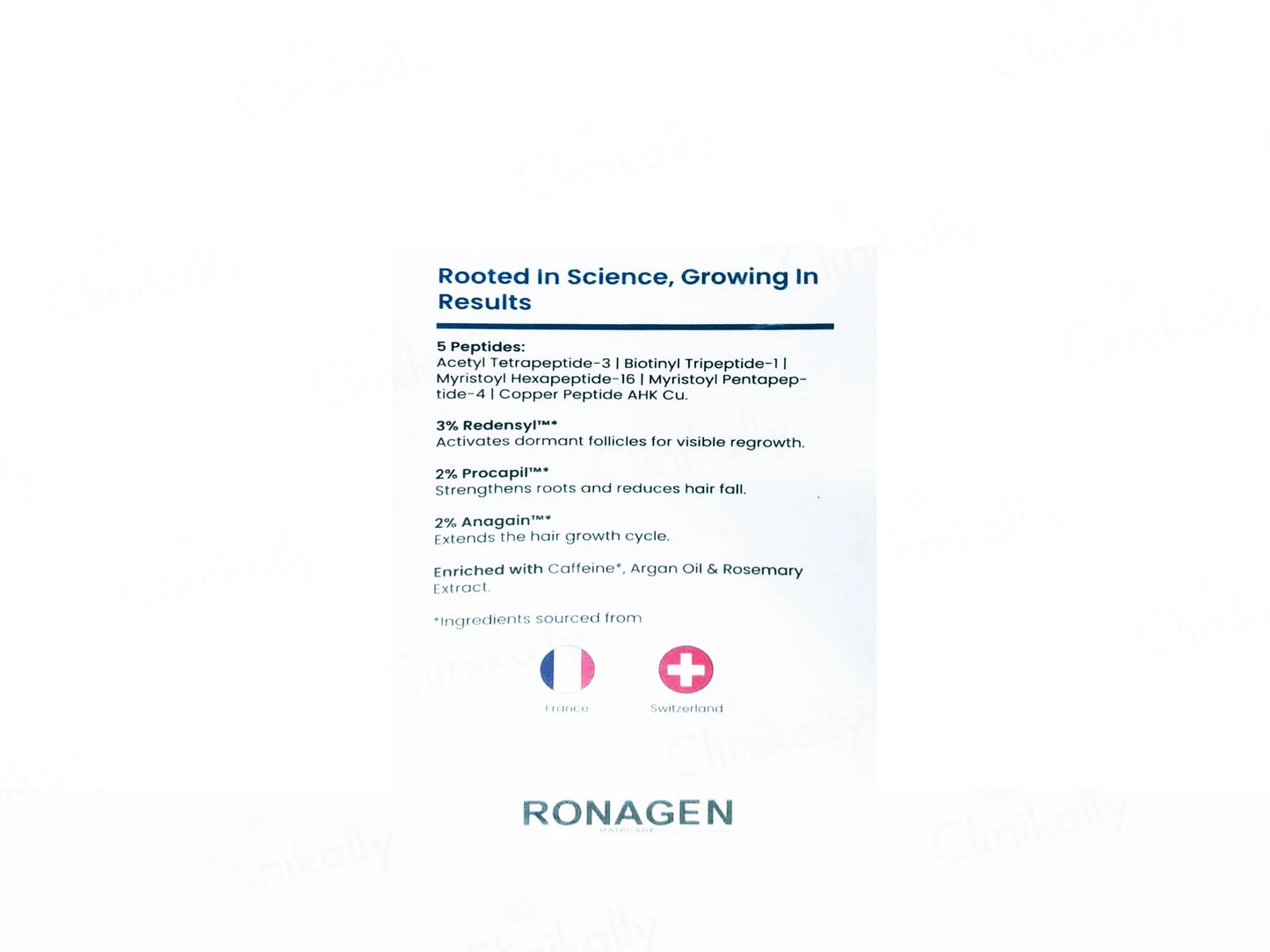 Ronagen Penta-Peptide Hair Serum 50ml