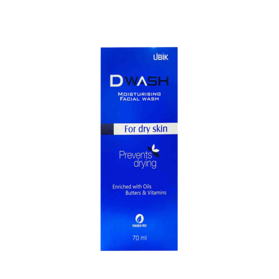 DWash Moisturising Facial Wash For Dry Skin,