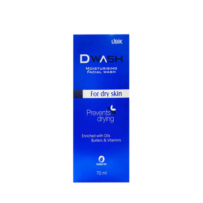 DWash Moisturising Facial Wash For Dry Skin,