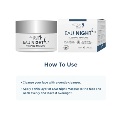 Actium Plus EAU Night Sleeping Masque 50ml