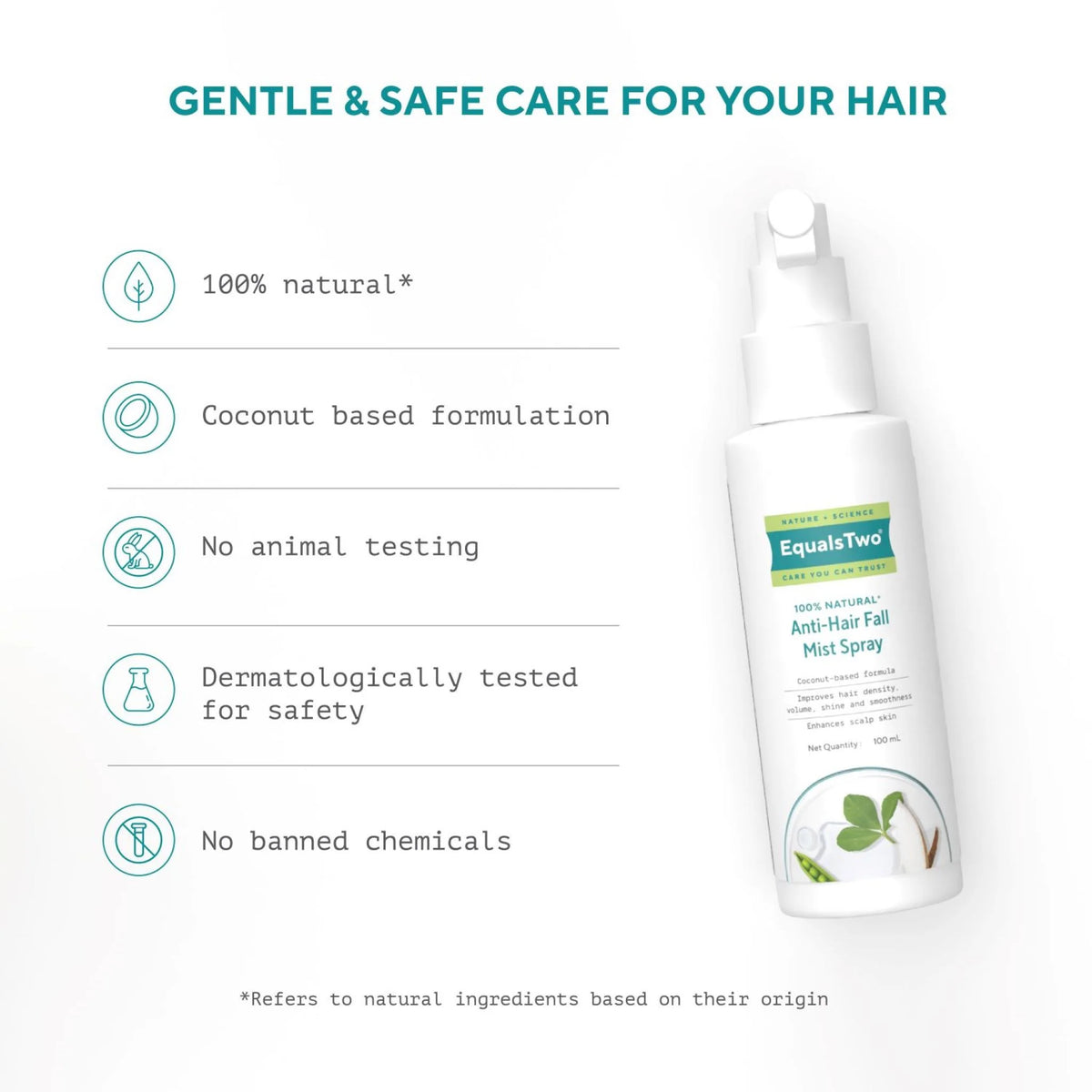 EqualsTwo Anti-Hair Fall Mist Spray 100ml