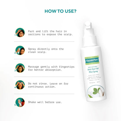 EqualsTwo Anti-Hair Fall Mist Spray 100ml