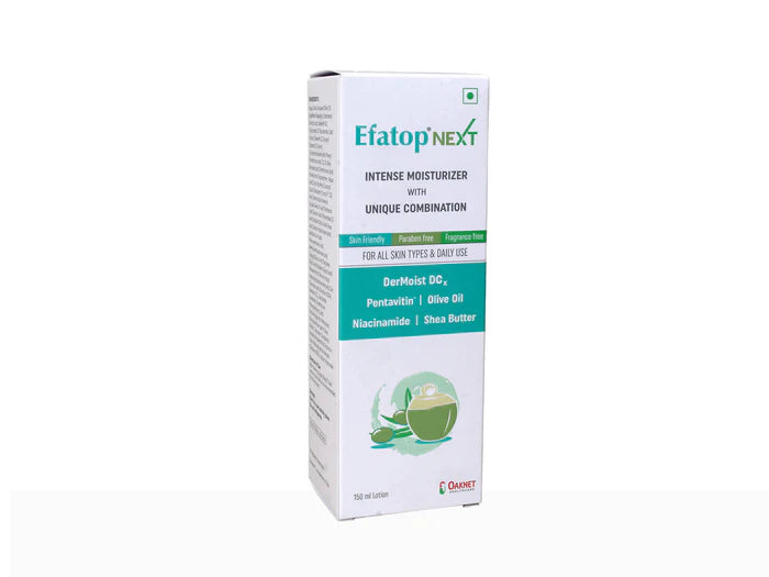 Efatop Next Intense Moisturizer Lotion, 150ml