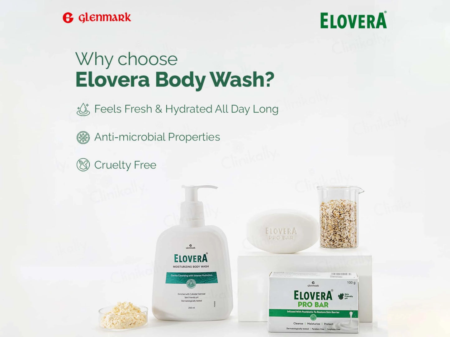 Elovera Moisturizing Body Wash 250ml