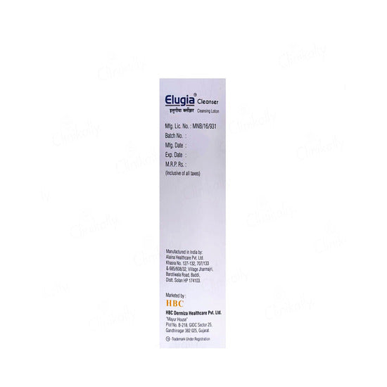 Elugia Cleanser lotion, 125ml