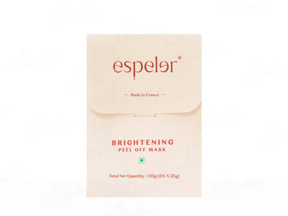 Espeler Brightening Peel Off Mask, 5 x 25 gm (125gm)
