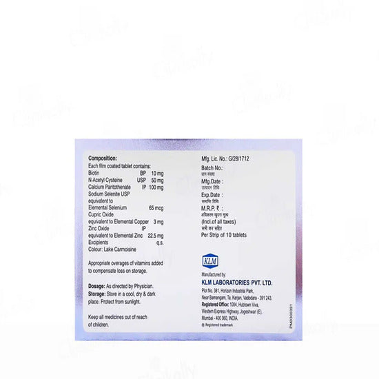 Extend Forte Tablet 3 x 10 Tab