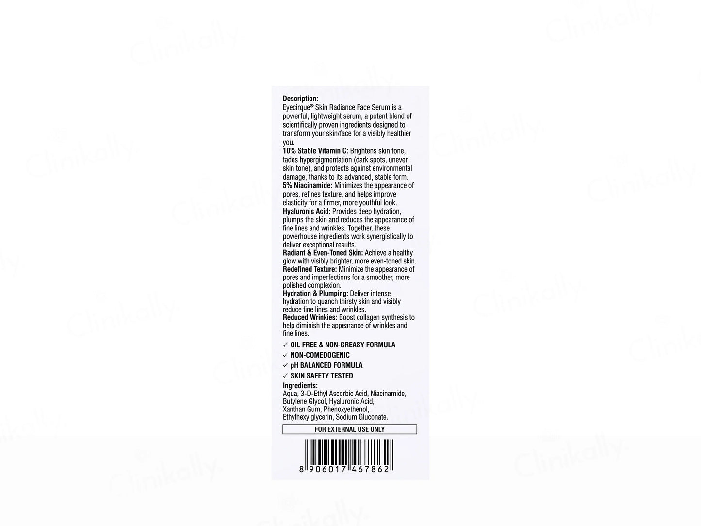 Eyecirque Skin Radiance Face Serum,