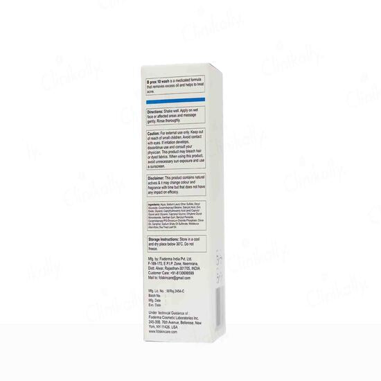 Fixderma B Prox 10 Face Wash 100ml