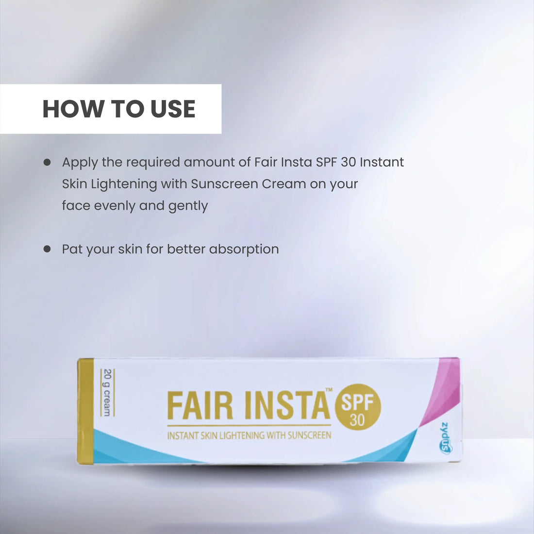 Fair Insta SPF 30 Cream, 20gm