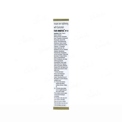 Fair Insta SPF 30 Cream, 20gm