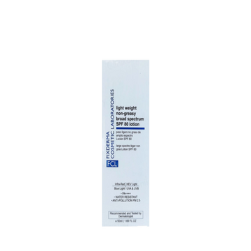 Fixderma Light Weight Non-Greasy Broad Spectrum SPF 80 Lotion, 50ml