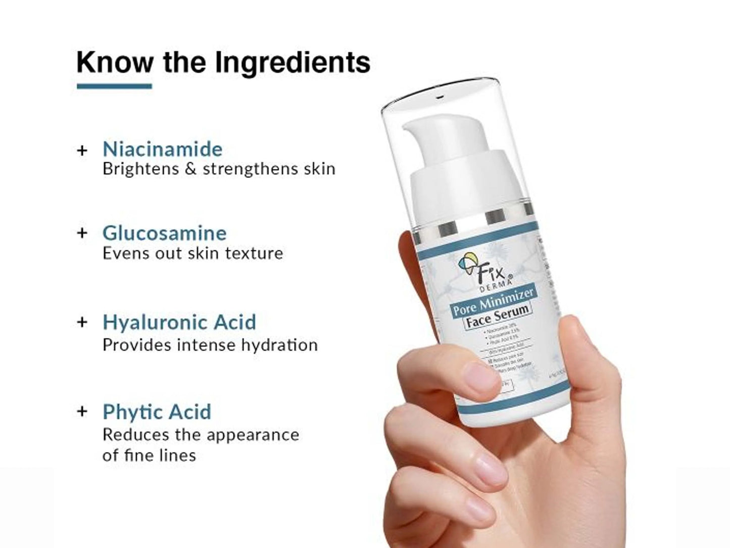 Fixderma Pore Minimizer Face Serum, 15gm