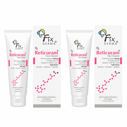 Fixderma Reticuram Face Cleanser PACK OF 2 75ml