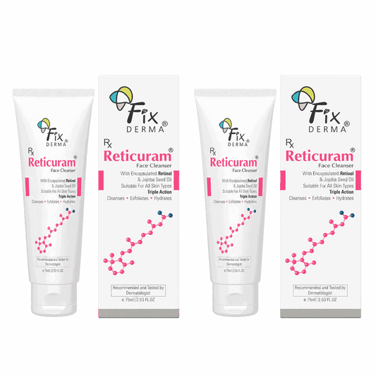 Fixderma Reticuram Face Cleanser PACK OF 2 75ml
