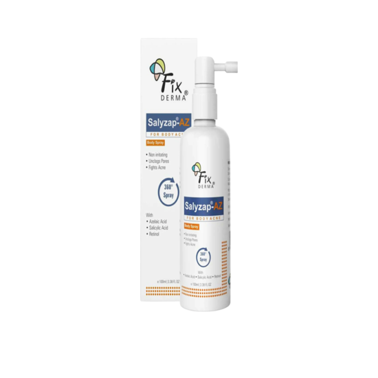 Salyzap-AZ Body Acne Treatment spray For Acne, 100ml