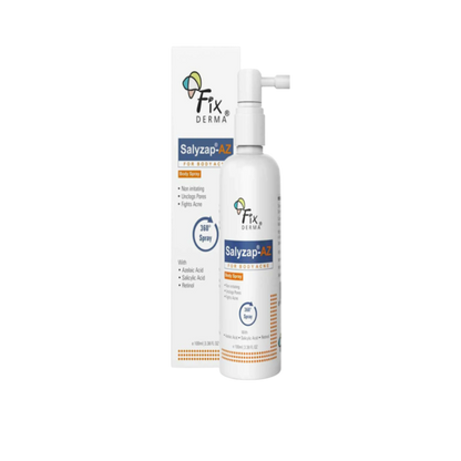 Salyzap-AZ Body Acne Treatment spray For Acne, 100ml