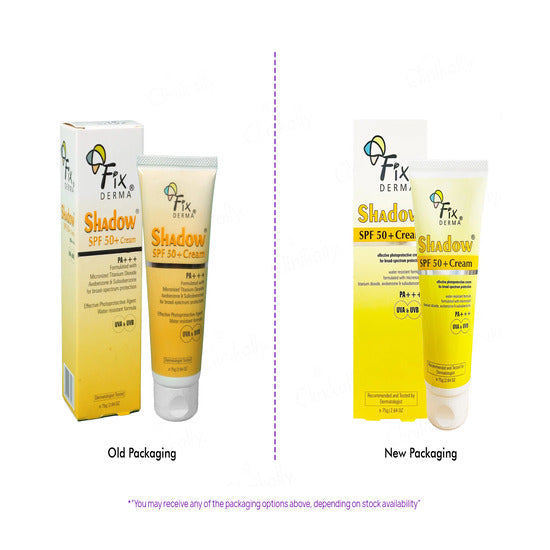 Fixderma Shadow Sunscreen SPF 50+Cream 75gm