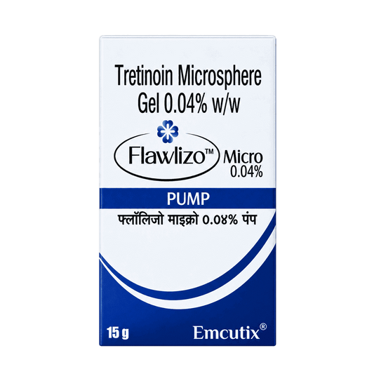 Flawlizo Micro 0.04% Pump Gel 15GM