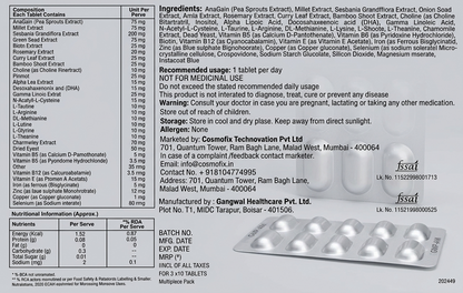 Cosmofix GMP-AM Hair Nutrition Tablets 3 x 10 Tab