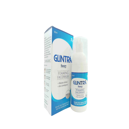 Glintra Foaming Face Wash,