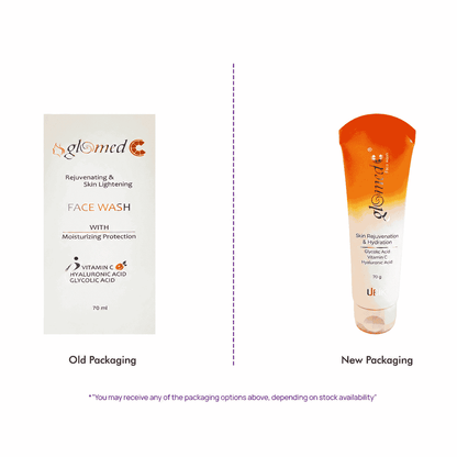 Glomed C Rejuvenating & Skin Lightening Face Wash 70ml
