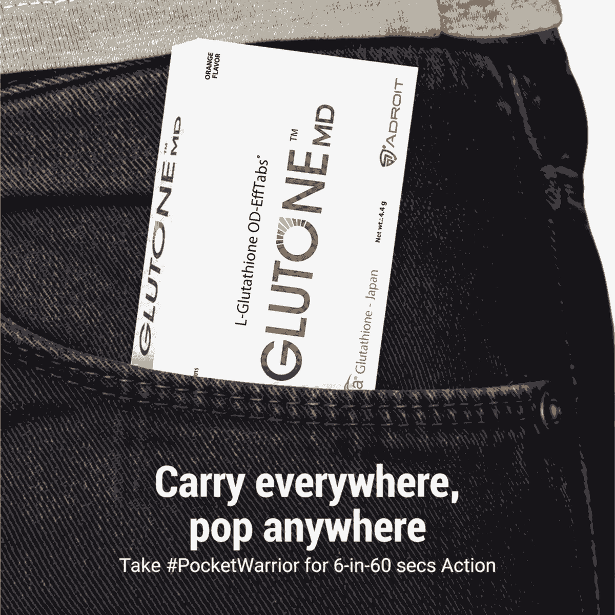 Glutone MD L-Glutathione 3X10, 30 TAB
