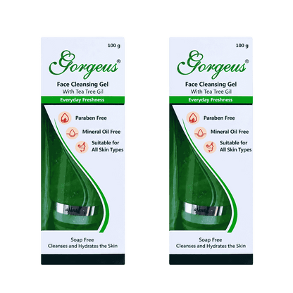 Gorgeous Face Cleansing Gel 100gm