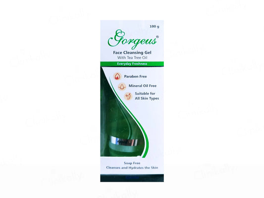 Gorgeous Face Cleansing Gel, 100gm