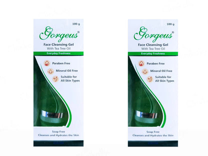 Gorgeous Face Cleansing Gel, 100gm