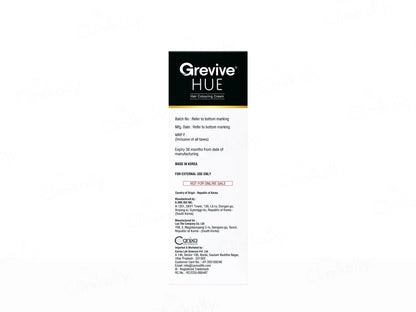 Grevive Hue Hair Colouring Cream, 1 Kit