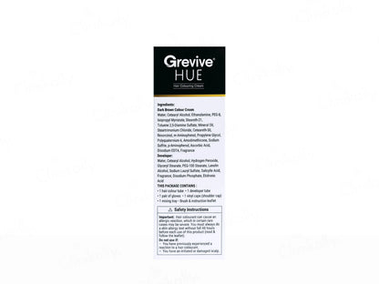 Grevive Hue Hair Colouring Cream, 1 Kit
