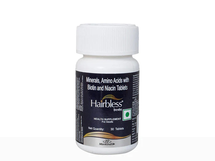 Hairbless Tablets Bottel (30 Tab)