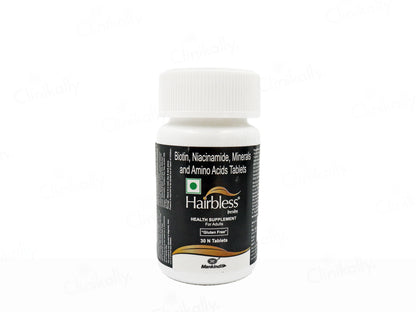Hairbless Tablets Bottel (30 Tab)