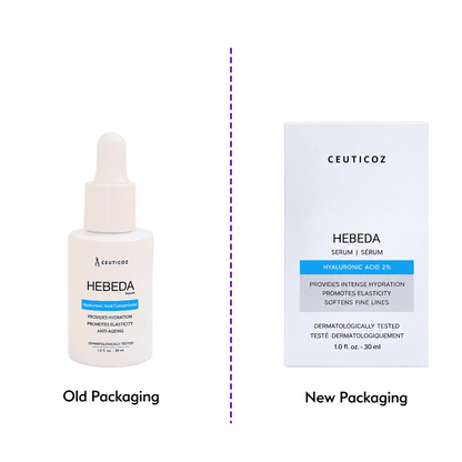 Hebeda Hyaluronic Acid Concentrate Serum, 30ml