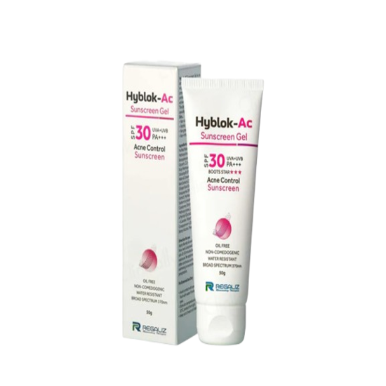 Hyblok-AC Acne Control Sunscreen Gel SPF 30 PA+++,