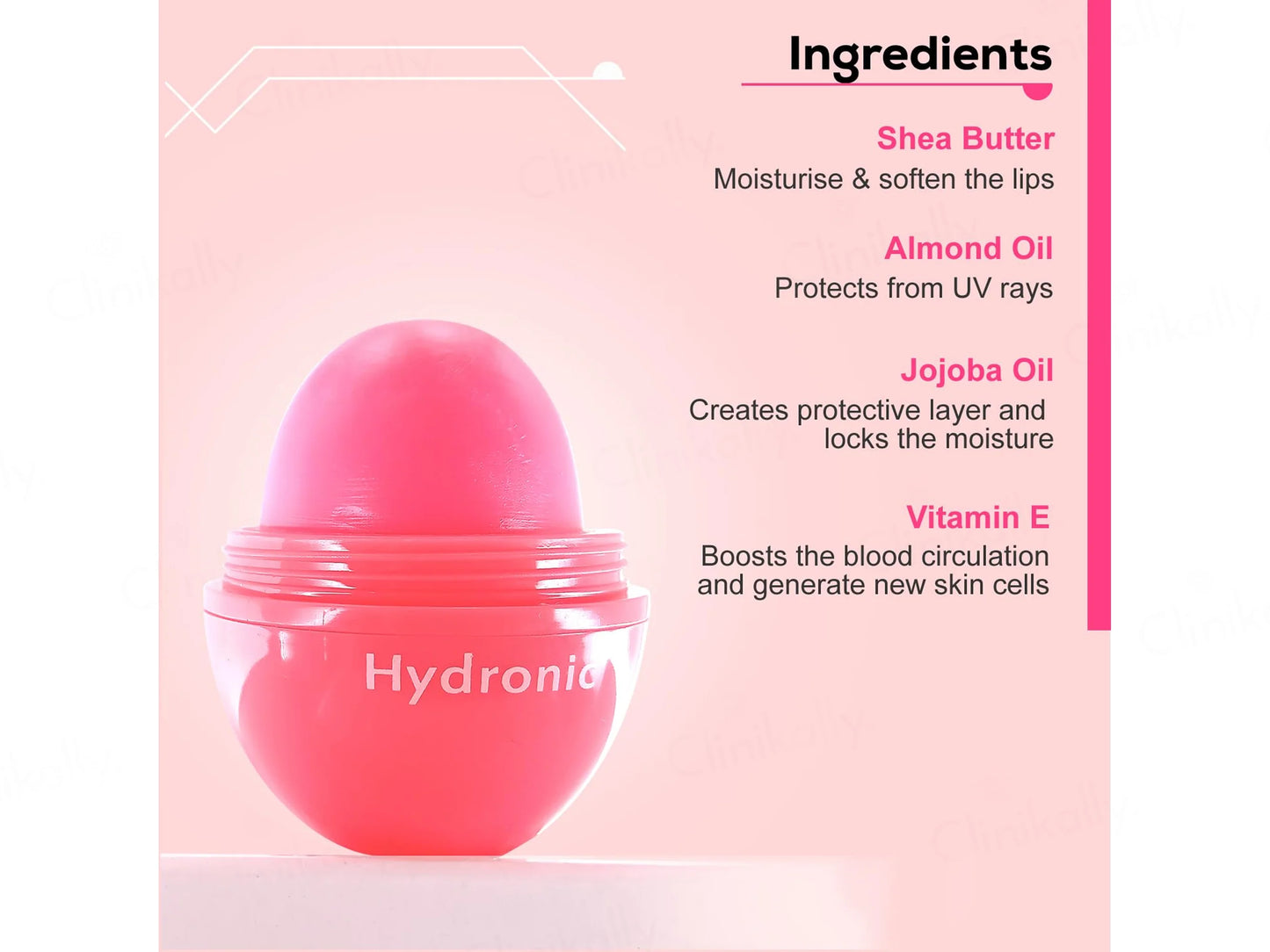 Hydronic Everyday Lipcare Lip Balm SPF 15,
