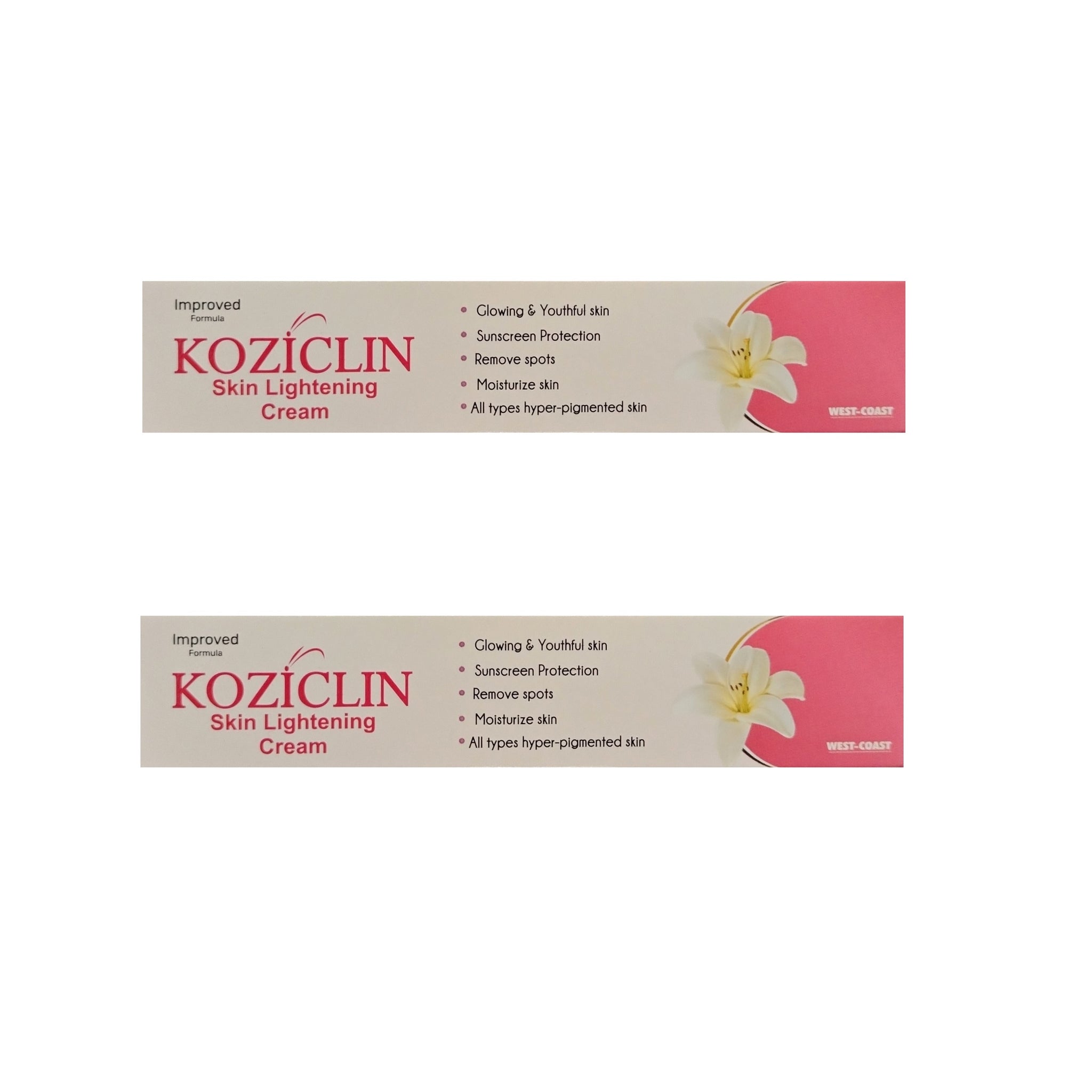 Koziclin Skin Lightenig Cream (15g) (Pack of 2)