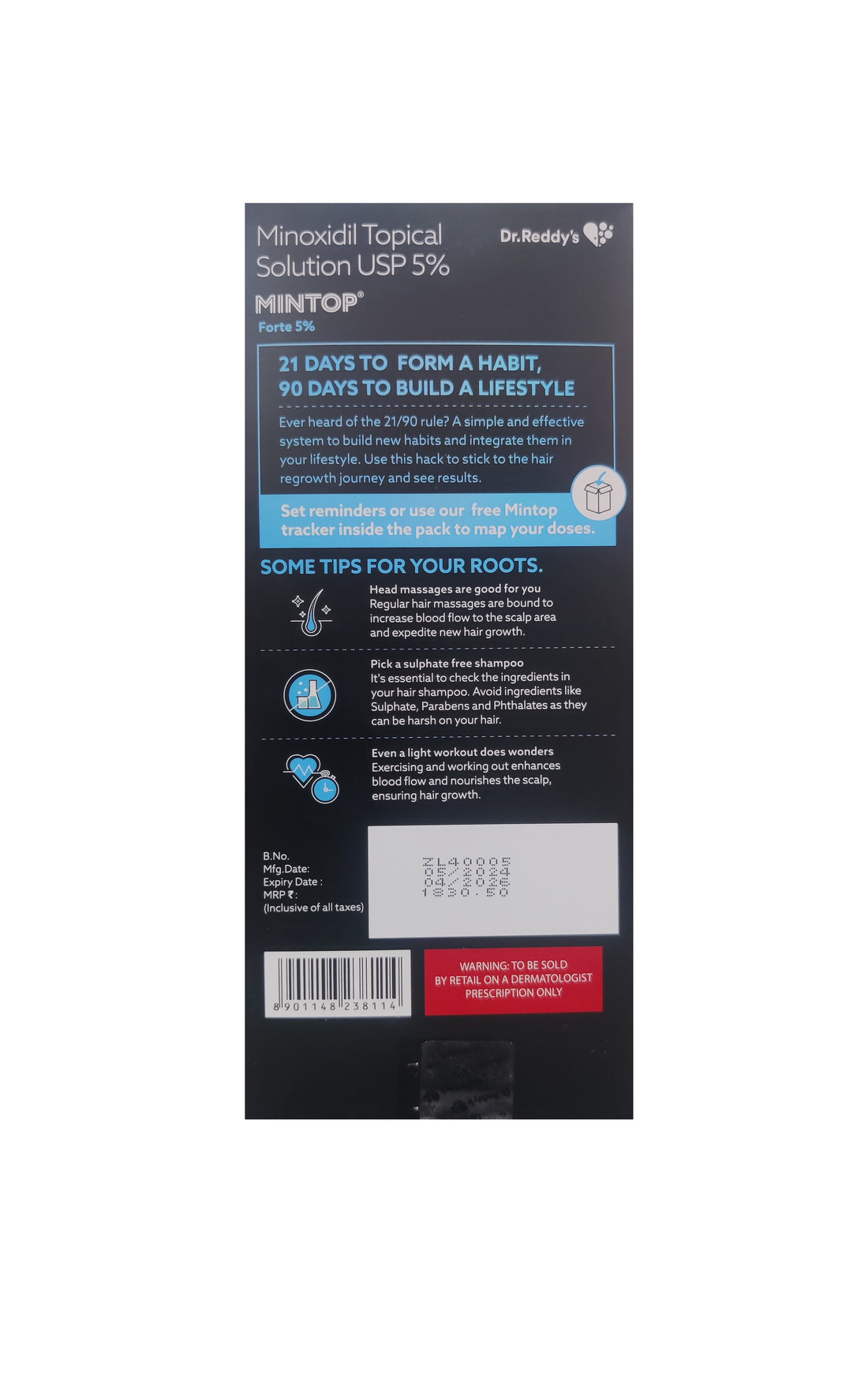 Mintop Forte 5% Solution, 120ml