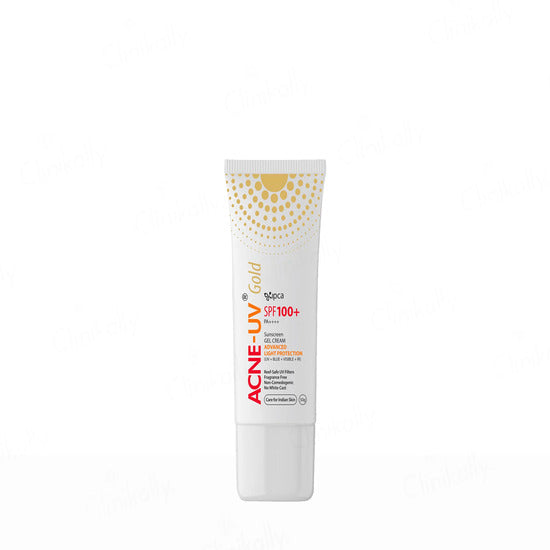Acne Uv Gold Sunscreen Gel SPF 100+ PA++++,