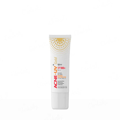 Acne Uv Gold Sunscreen Gel SPF 100+ PA++++,