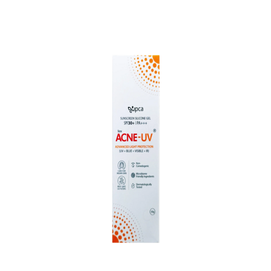 IPCA Acne-UV Silicone Sunscreen Gel SPF 30 PA+++,