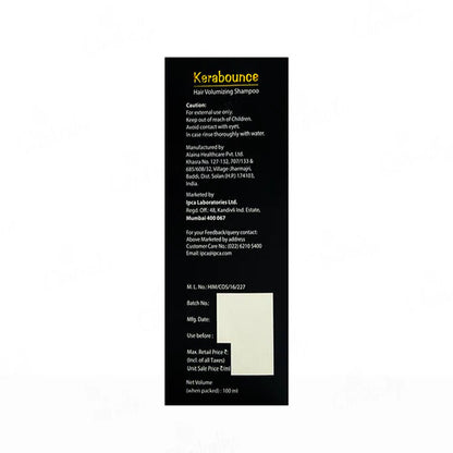 IPCA Kerabounce Hair Volumizing Shampoo 100ml